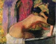 Woman at her Bath Edgar Degas